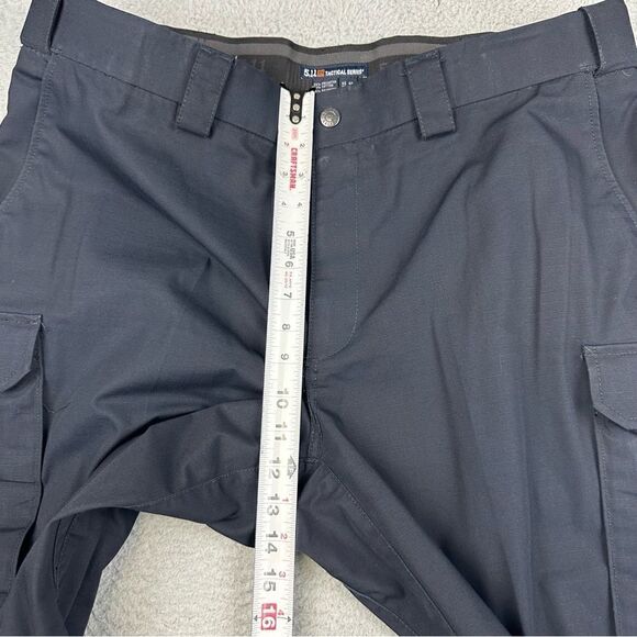 5.11 Tactical Pants Mens 40 Blue Cargo Rip Stop TAC105 Work Wear First Responder - Picture 10 of 14